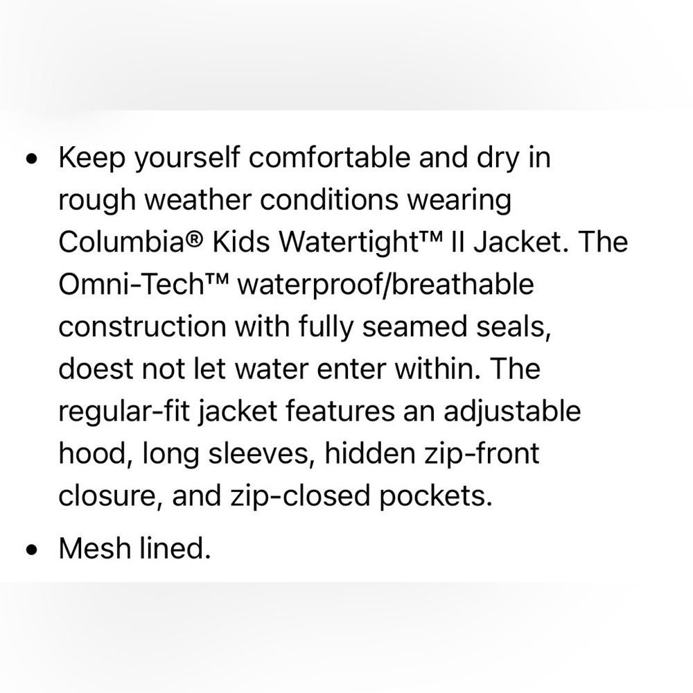Columbia Boys' Watertight™ Jacket - Picture 3 of 6